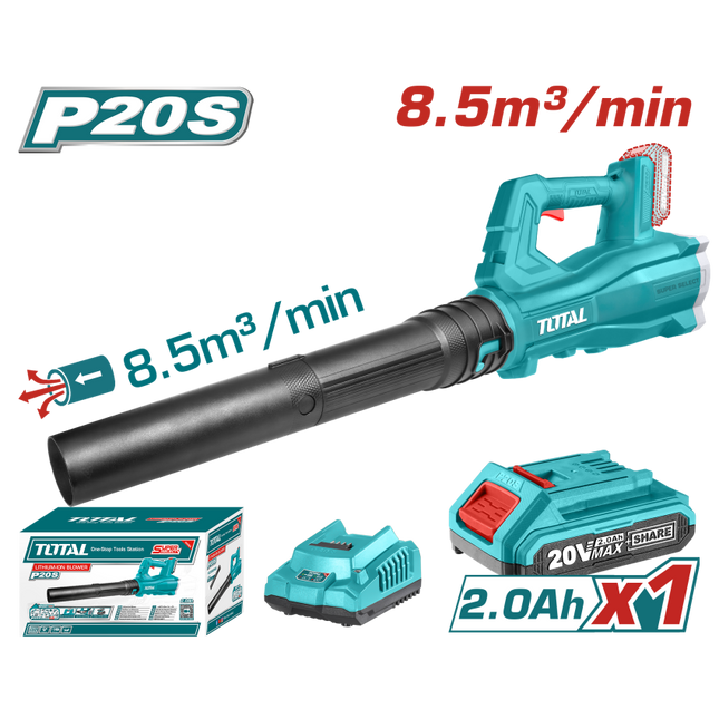 TABLI203235Total Toolsمنفاخ أيون الليثيوم 20 فولت من توتال تولز TABLI203235
