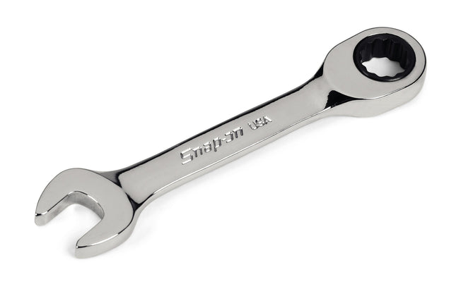 OXKR12Snap-Onمفتاح ربط مدمج برشة قصير 3/8" ثنائي 12 نقطة SAE Flank Drive® بزاوية 0° إزاحة