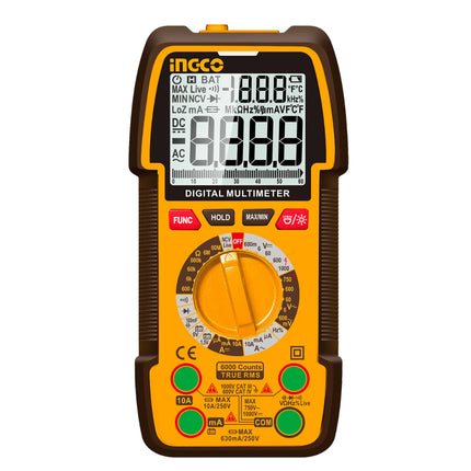 DM310002INGCOجهاز قياس كهربائي رقمي إنجكو DM310002 بتقنية True RMS
