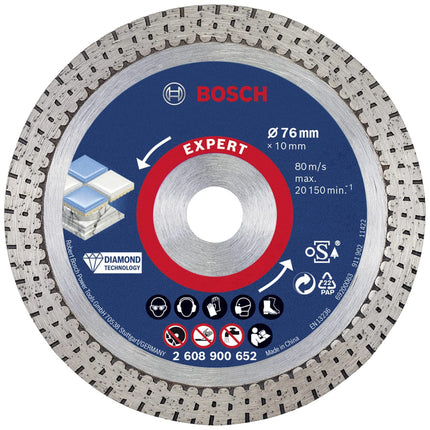 Bosch Tools,2608900652,Diamond Cutting Disc - Hard Ceramic | 76x1,9x10mm