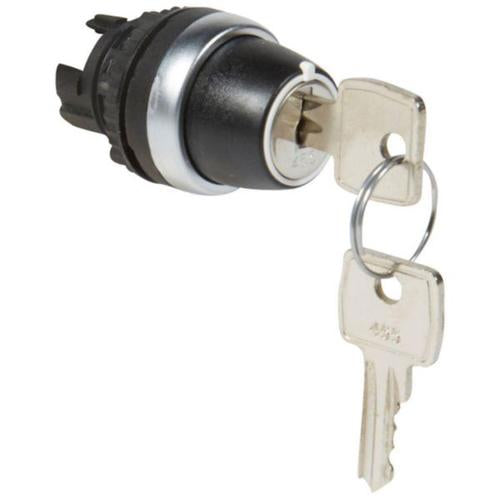 023954Legrandمفتاح اختيار بمفتاح غير مضاء Osmoz بـ 2 موضع 90° من Legrand