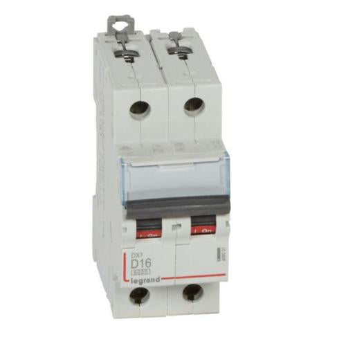 408031Legrandقاطع دورة Legrand DX3 ثنائي القطب 16A منحنى D 6kA