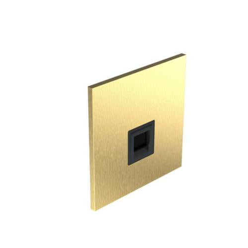 AR-68247Legrandمقبس هاتف أرت دارنولد أحادي الفتحة معيار بريطاني ذهبي مصقول