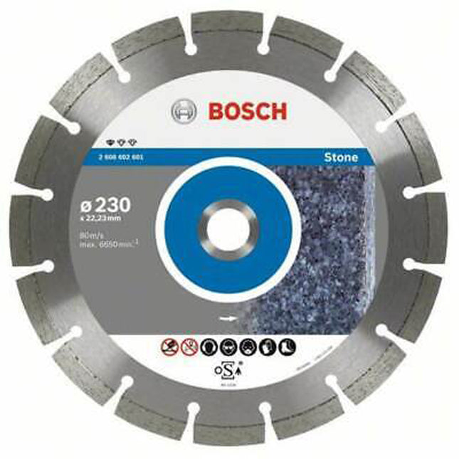 Bosch Tools,2608602601,Diamond Cutting Disc -Standard  for Stone |  230x22.23x2,3x10mm