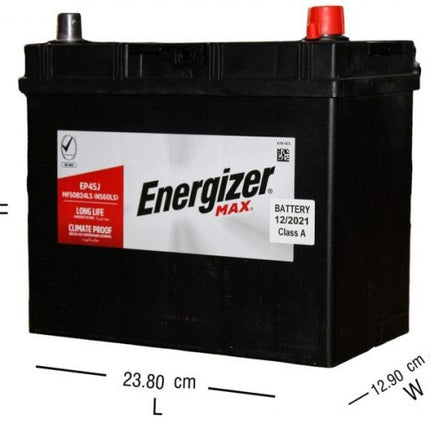 Alsaji EP45JH-MF55B24LS Car Battery