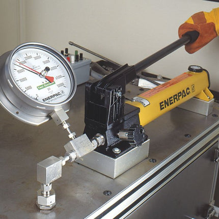 Test System Gauge, 192 mm Face, Stainless Steel, 2800 bar pressure | T6010L