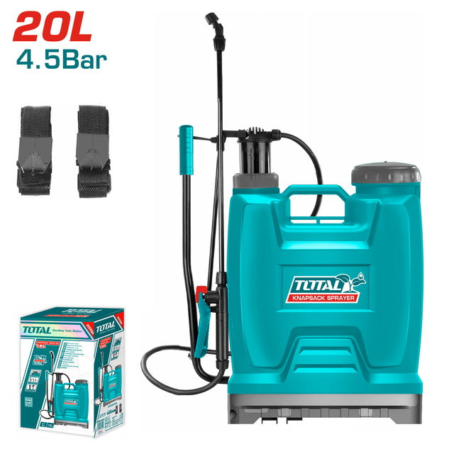 TOTAL Knapsack Sprayer 20Lit (THSPP42002) for Garden Care – TOOLMART