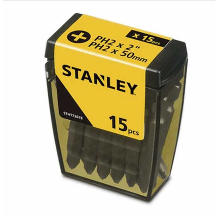 STHT72679-8L /STANLEYمجموعة بتات STANLEY PZ2 بطول 50 مم مع واجهة عرض