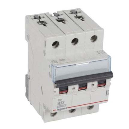 404129Legrandقاطع دارة Legrand MCB TX3 10000A ثلاثي الأقطاب 32A منحنى B