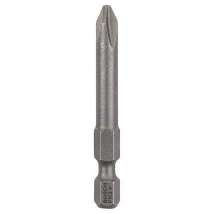 Screwdriver Bit | PH2 Extra-Hard Head 49mm 1/4" E6.3 HEX Shank - 25pcs