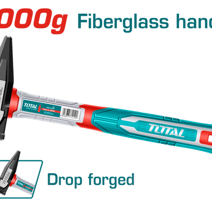 THMH622000Total Toolsمطرقة الميكانيكي توتال 2000 جرام مزورة بقطع الألياف الزجاجية