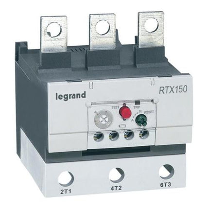 416763Legrandمرحل الحماية من الحمل الزائد الحراري RTX3 من ليجراند 70-95A الفئة 10A