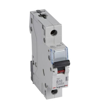 404082Legrandقاطع دارة Legrand MCB TX3 10000A أحادي القطب 10A منحنى B