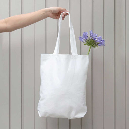 CT 001 - WhiteToolmart GiftsEco Friendly Cotton Shopping Bags - White