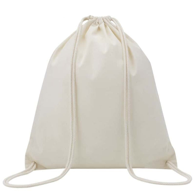 CT 401 - NaturalToolmart GiftsEco - neutral Cotton Draw String Bags 240GSM - Natural