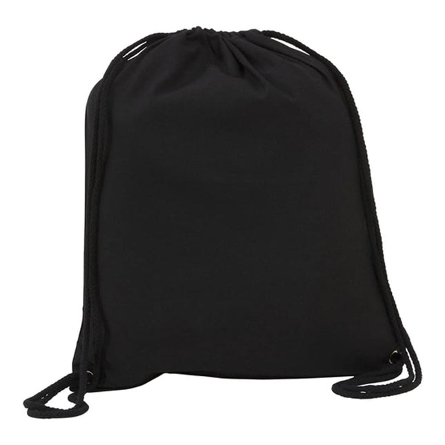 CT 401 - BlackToolmart GiftsEco - neutral Cotton Drawstring bag 240GSM - Black