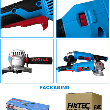 FAG12504Fixtecمطحنة زوايا FIXTEC 1200W 125 ملم FAG12504