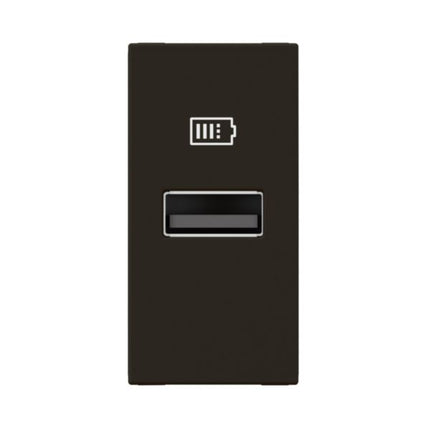 077652LLegrandموزايك مقبس USB منفذ واحد من النوع A 3A 15W أسود