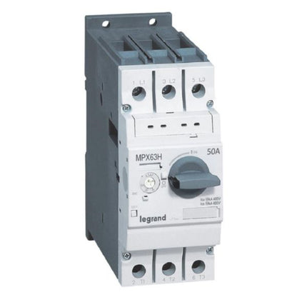 417367Legrandقاطع دائرة حماية المحرك Legrand MPX3 34-50A 50KA