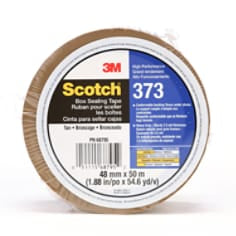 000511156879523Mشريط الختم Scotch Box 373 بني فاتح 48 ملم × 50 متر للاستخدام الثقيل