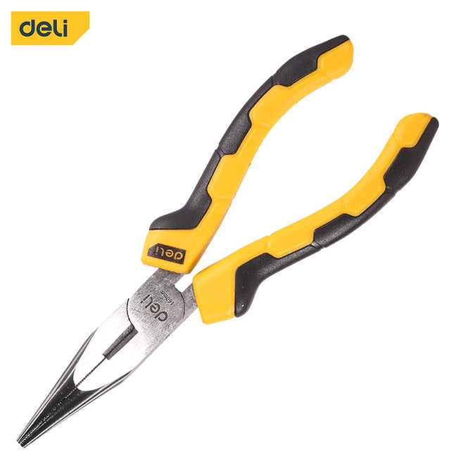 Deli Long Nose Pliers 6" , EDL2106
