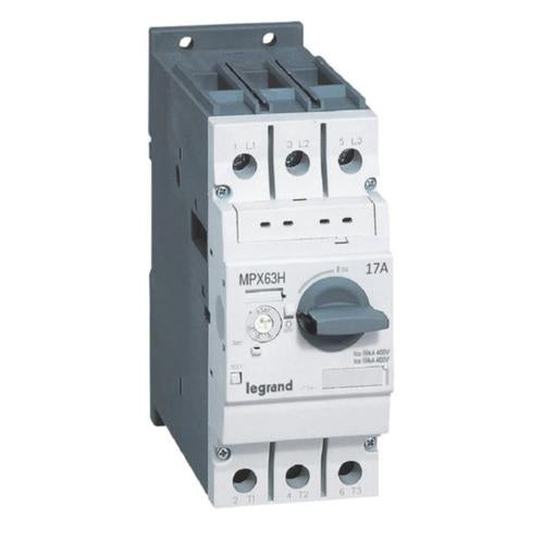 417362Legrandقاطع حماية محرك Legrand MPX3 بتصنيف 11-17A وقدرة قطع 50kA
