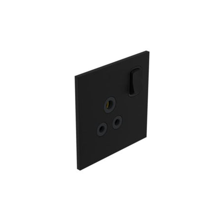 AR-68425LegrandArt d'Arnould مقبس معياري بريطاني أحادي 5A مع مفتاح أسود مات