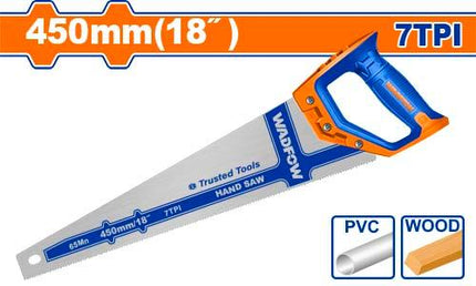 WHW1118Wadfowمنشار يدوي WADFOW WHW1118 18 بوصة