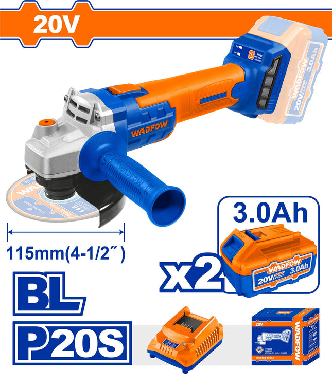 WLAPM22Wadfow مطحنة الزاوية اللاسلكية WLAPM22
