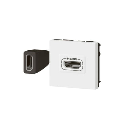 078979LLegrandمقبس HDMI معد مسبقاً موزاييك 2 وحدات أبيض