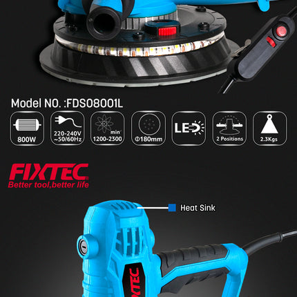 FDS08001LFixtecساندر الجدران اليدوي FIXTEC مع إضاءة LED 800 وات احترافي