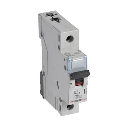 404174Legrandقاطع دارة Legrand TX3 أحادي القطب 32A بقوة 10kA