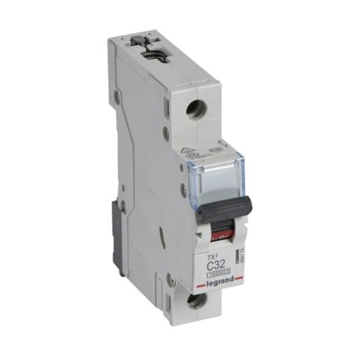 404174Legrandقاطع دارة Legrand TX3 أحادي القطب 32A بقوة 10kA