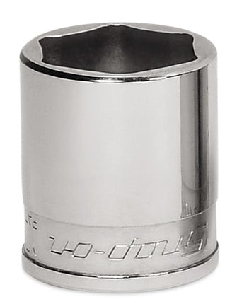 YTW361Snap-Onمقبس Flank Drive® Xtra Shallow بقياس 1-1/8 بوصة بـ 6 نقاط وتحريك 1/2 بوصة كروم