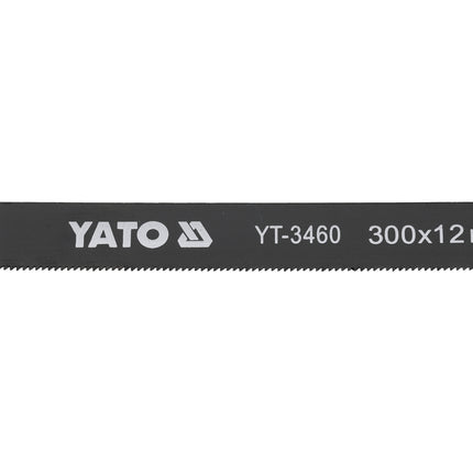 Yato Hacksaw Frame Blade 300mm 5pcs Metal Cutting