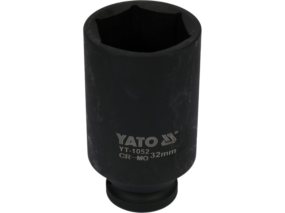 Deep Socket Exsagonal YATO Hexagonal Deep Impact Socket 1/2'' 32MM Professional Grade | YT ...