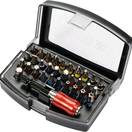 Yato 32PCS Screwdriver Bit Set Professional Grade S2 Steel