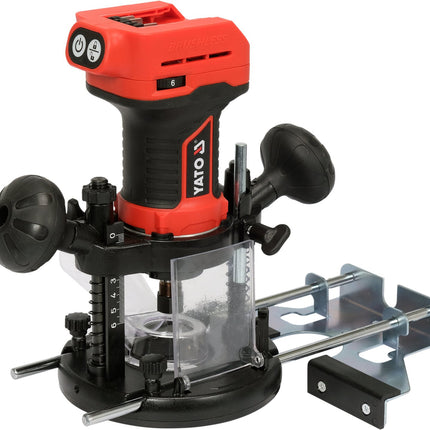 Yato 18V ROUTER 3IN1 (BL;6/8MM) (BODY ONLY) | YT-82194