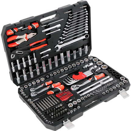 Yato SOCKET SET 1/4", 3/8" & 1/2" 225PCS | YT-38941