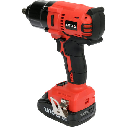 Yato 18V IMPACT TOOL SET 1/2" 21 PCS (2X3.0AH+CHARGER)+BMC BOX | YT-82807