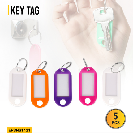 Epsilon Pack of 5 Key Tags | EPSNS1421 , 6294015649116