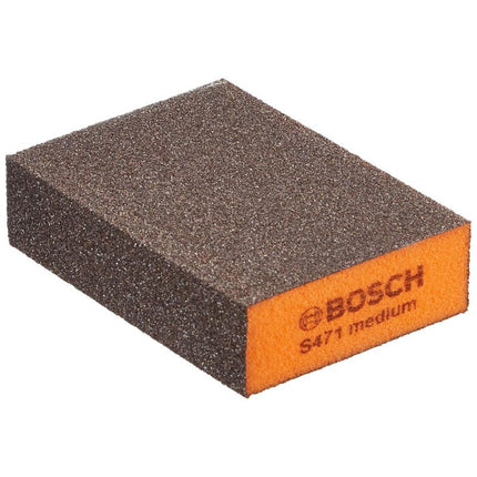 2609256346Bosch Toolsإسفنجة صنفرة متوسطة 69 × 97 × 26 ملم