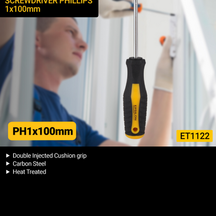 Epsilon Phillips Screwdriver 100mm | ET1122 , 6294015644388