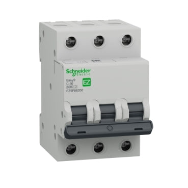 Schneider Electric,EZ9F56350,Easy9 MCB 3P 50A C 6000A 400V