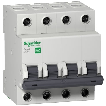 Schneider Electric,EZ9F56450,Easy9 MCB 4P 50A C 6000A 400V