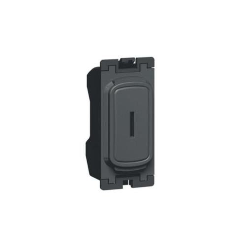 735516Legrandمفتاح Synergy بالمفتاح وحدة الشبكة ثنائي الاتجاه 20A 250V أنثراسايت