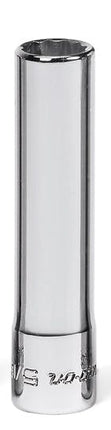 STMD10Snap-Onمقبس Flank Drive® عميق SAE 12 نقطة 5/16" محرك 1/4" كروم