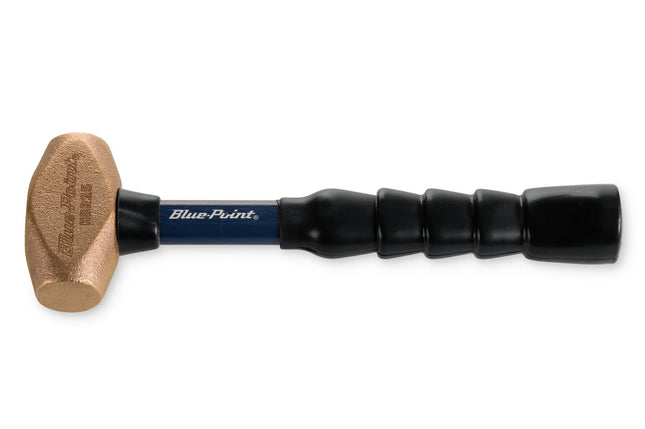 HBR25Snap-Onمطرقة نحاسية بوزن 2-1/2 رطل بمقبض من الألياف الزجاجية