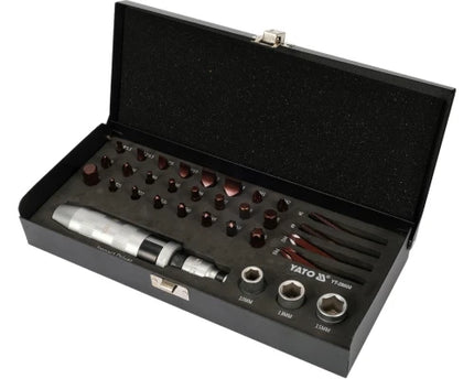 YT-28000Yatoمجموعة مفكات التأثير YATO YT-28000 من 32 قطعة