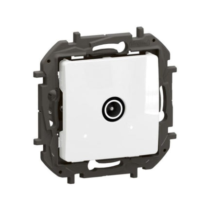 NP4103WHLegrandمقبس تلفاز نيلوي أبيض نهائي مثبت بالتجويف IP20